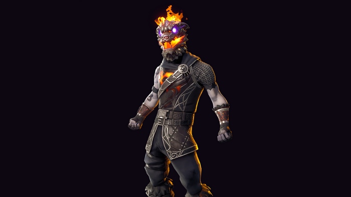Molten Battle Hound from Fortnite 4K