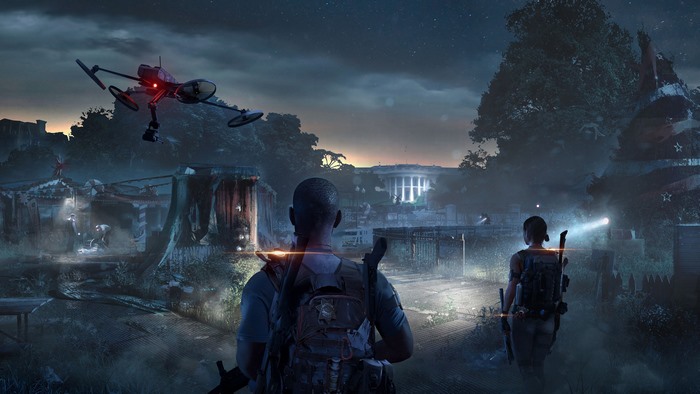 The Division 2 Agents near the White House 4K