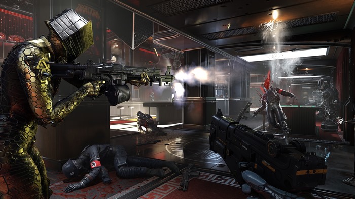 Wolfenstein: Youngblood 4K Power Suits Combat