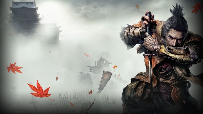 Wolf from Sekiro: Shadows Die Twice in 4K