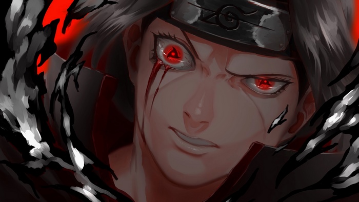 Itachi Uchiha, Mangekyo Sharingan, 4K