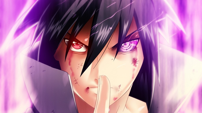 Naruto, Sharingan, Rinnegan, Eyes, 4K