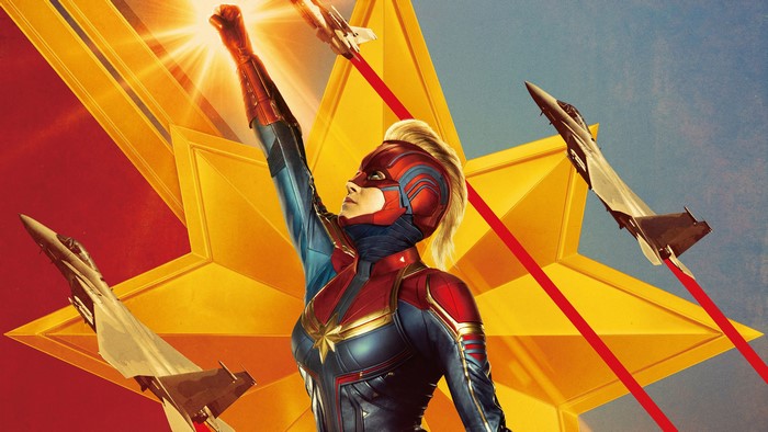 Captain Marvel from Movie 4K