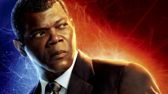 Nick Fury from Captain Marvel