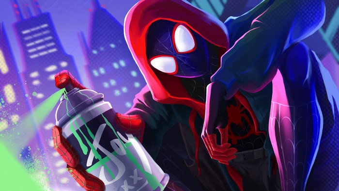 Miles Morales, Spider-Man: Into the Spider-Verse, 4K