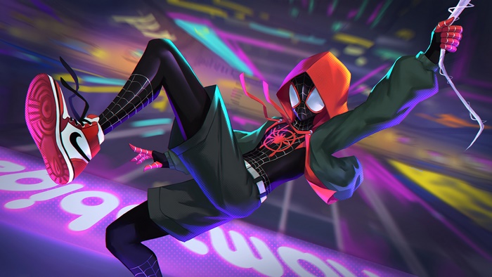 Miles Morales, Spider-Man: Into the Spider-Verse, 4K