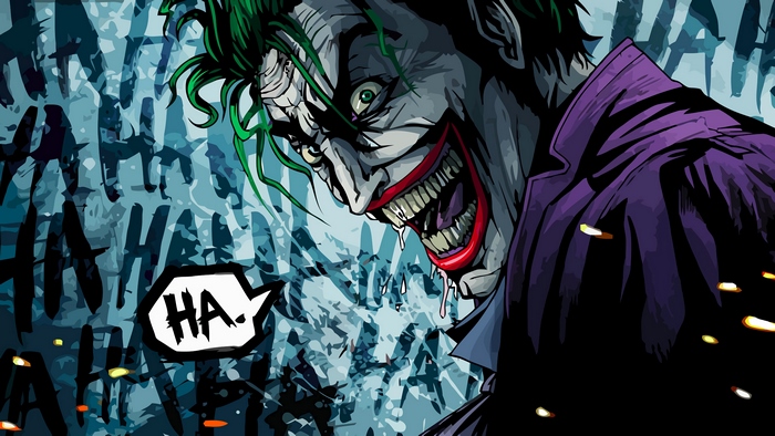 The Joker Laughing 4K