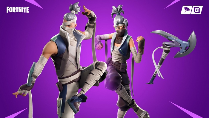 Kenji and Kuno Outfits from Fortnite 4K