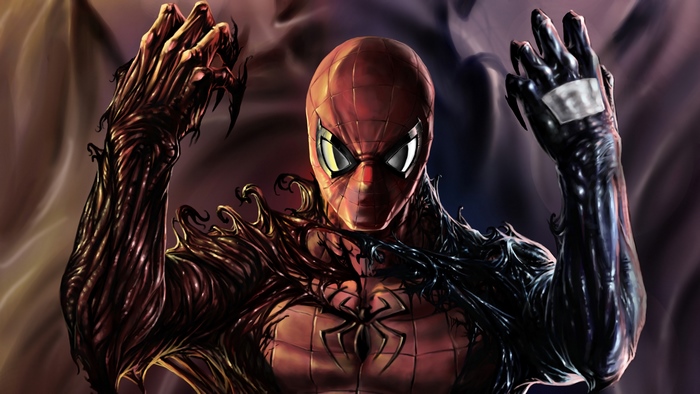 Spider-Man, Venom, Symbiote, 4K