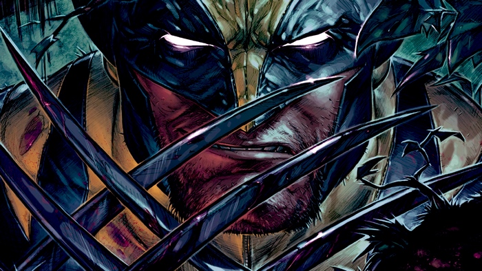 Wolverine with Claws Extended 4K