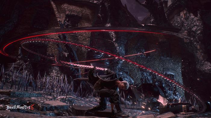 Nero from Devil May Cry 5 in 4K