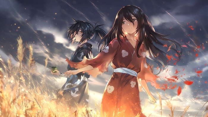 Hyakkimaru and Mio from Dororo in 4K