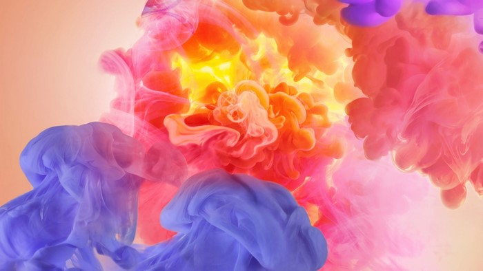 Colorful Smoke Abstract 4K