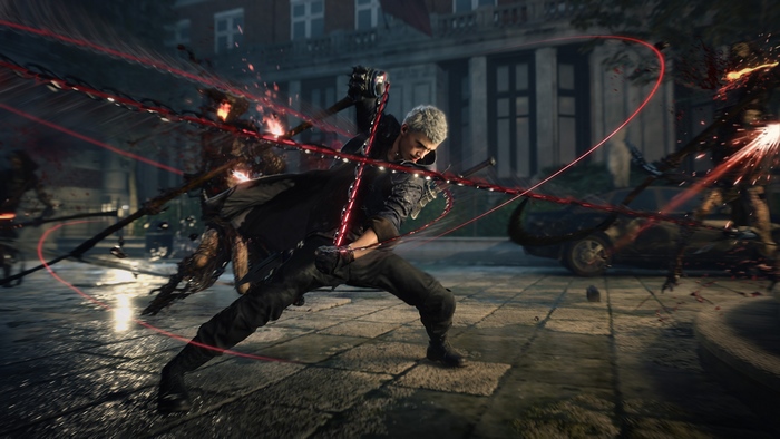 Nero from Devil May Cry 5 in 4K