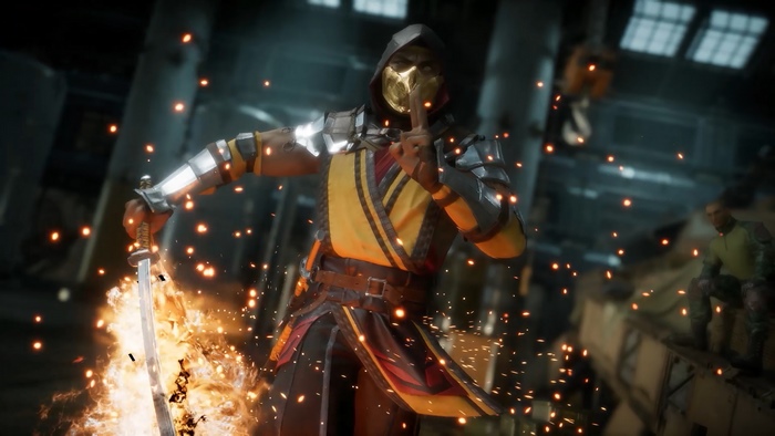 Scorpion from Mortal Kombat 11 4K