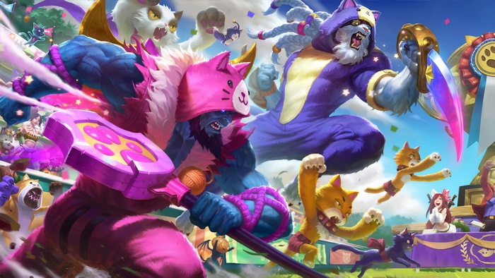 Meowrick from League of Legends Splash Art 4K