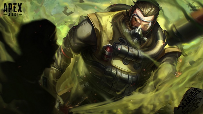 Caustic from Apex Legends 4K
