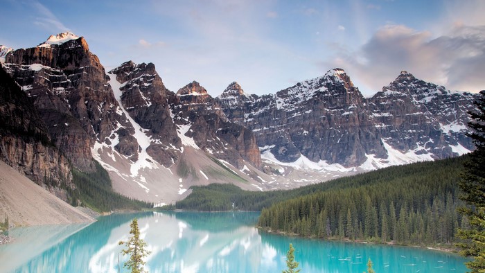 Moraine Lake National Park Canada 4K