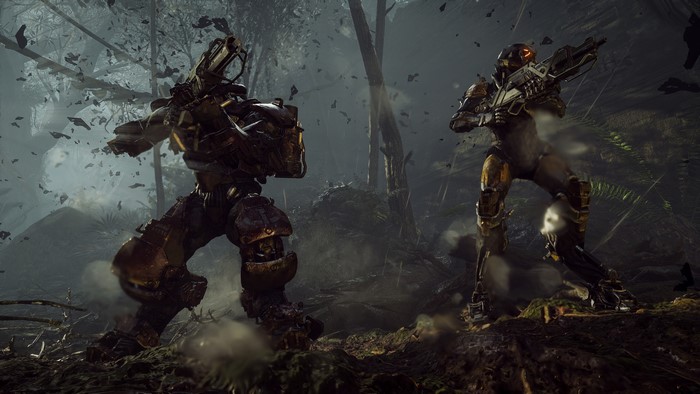 Colossus and Ranger Javelins from Anthem 4K