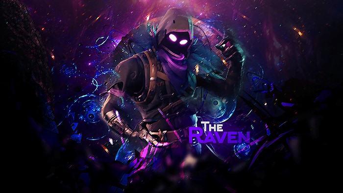 Raven, Fortnite Battle Royale, 4K, 3840x2160