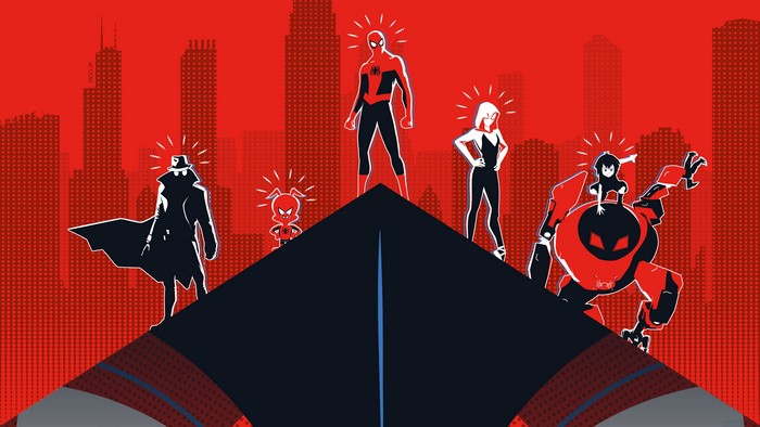 Spider-Man: Into the Spider-Verse Characters 4K