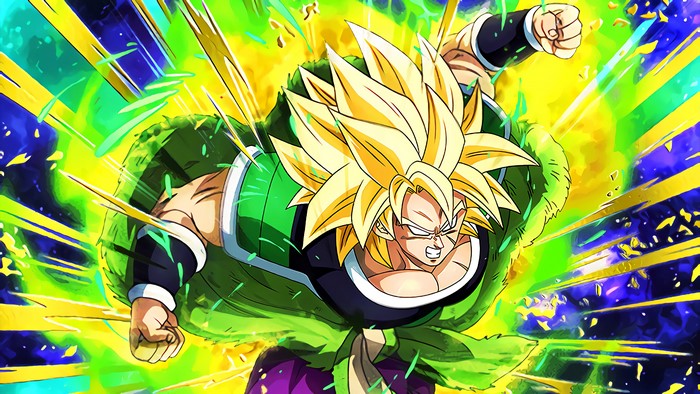 Broly from Dragon Ball Super 4K