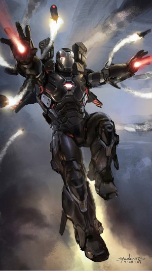 War Machine, Missiles, 4k
