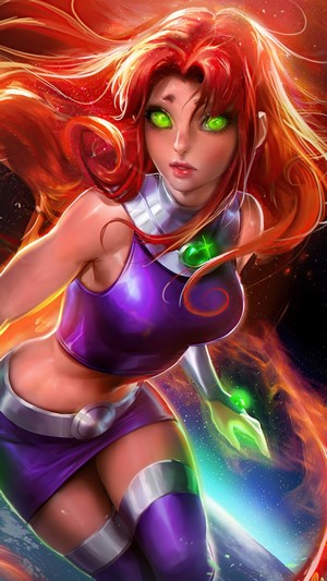 Starfire from DC Comics 4K