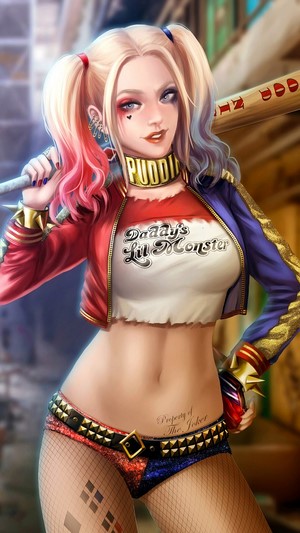 Harley Quinn, Art, 4k