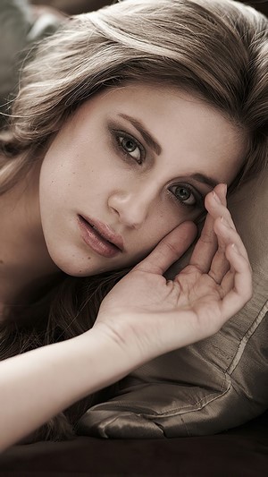 Lili Reinhart blonde woman 4K