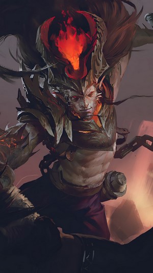 Nightbringer Yasuo from LoL 4K