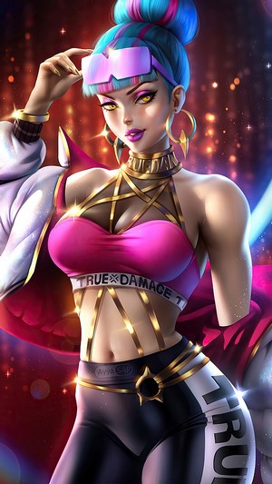 Qiyana from True Damage LoL 4K