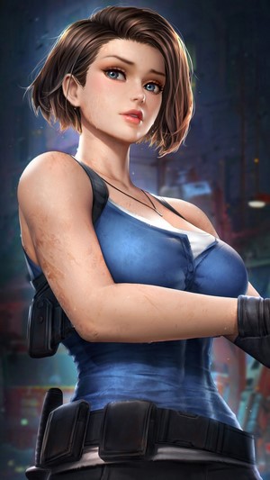 Jill Valentine, Resident Evil 3 Remake, 4k