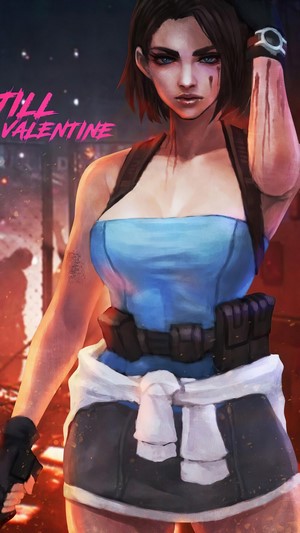 Jill Valentine from Resident Evil 3 Remake 4K