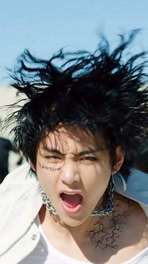 BTS, ON, V, 4k