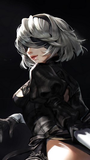 Nier Automata, YoRHa 2B, 4k