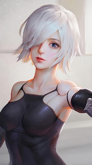 A2, Nier Automata, Sword, 4k