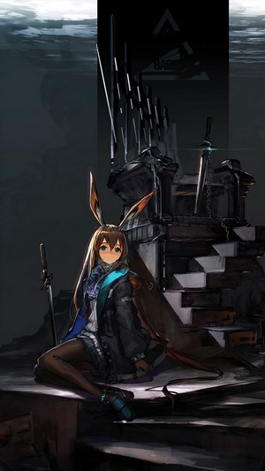 Arknights, Amiya, Anime, Girl, 4k