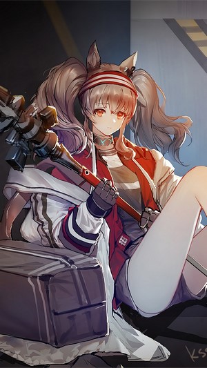 Angelina from Arknights 4K