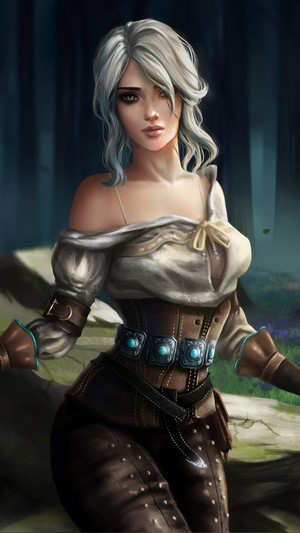 Ciri from The Witcher 3 4K