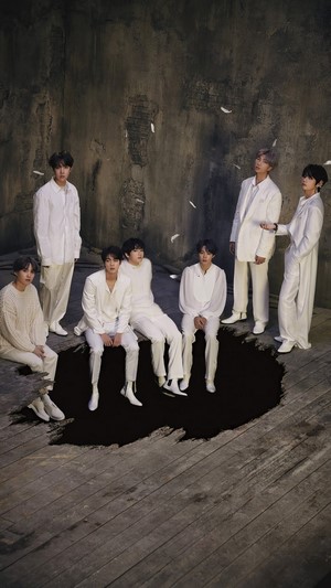 BTS, Map of the Soul 7, All Members, Group, Photo, 4k