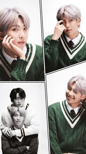 RM and Jungkook from BTS
