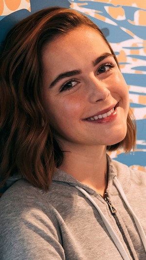 Kiernan Shipka smiling in 4K