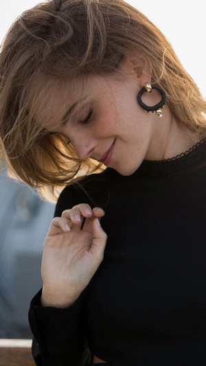 Emma Watson, Smile, 4k