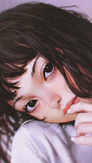 Anime, Girl, Beautiful, Art, 4k