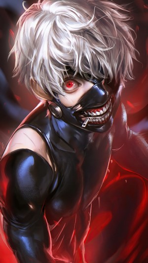 Ken Kaneki, Mask, Tokyo, Ghoul, 4k