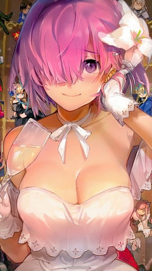 Mash Kyrielight from Fate/Grand Order 4K