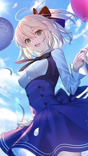 Artoria Lancer from Fate/Grand Order 4K