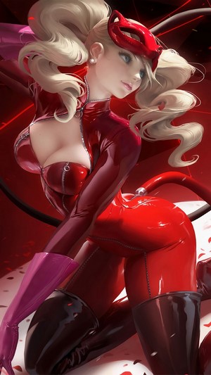 Ann Takamaki, Persona 5, Anime, Girl, 4k