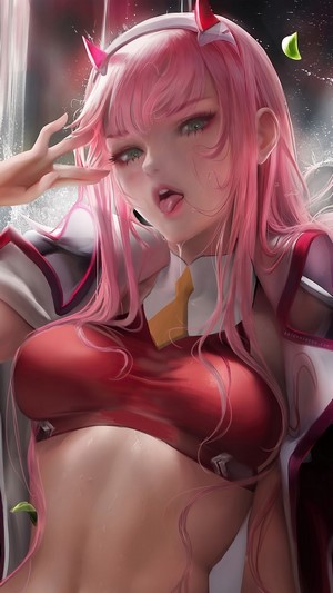 Zero Two, Darling in the Franxx, 4k